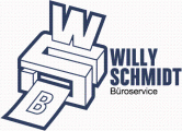 Logo BüromaschinenService Willy Schmidt - Technischer Support für Kopierer, Drucker, Scanner + Toner