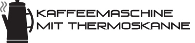 Logo Kaffeemaschine mit Thermoskanne