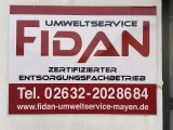 Logo Fidan Umweltservice Mayen