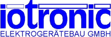 Logo Iotronic Elektrogerätebau GmbH