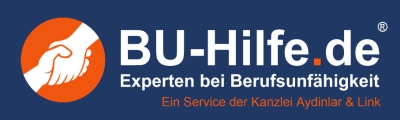 Logo BU-Hilfe.de - Experten bei Berufsunfähigkeit | Ein Service der Kanzlei Aydinlar & Link ®
